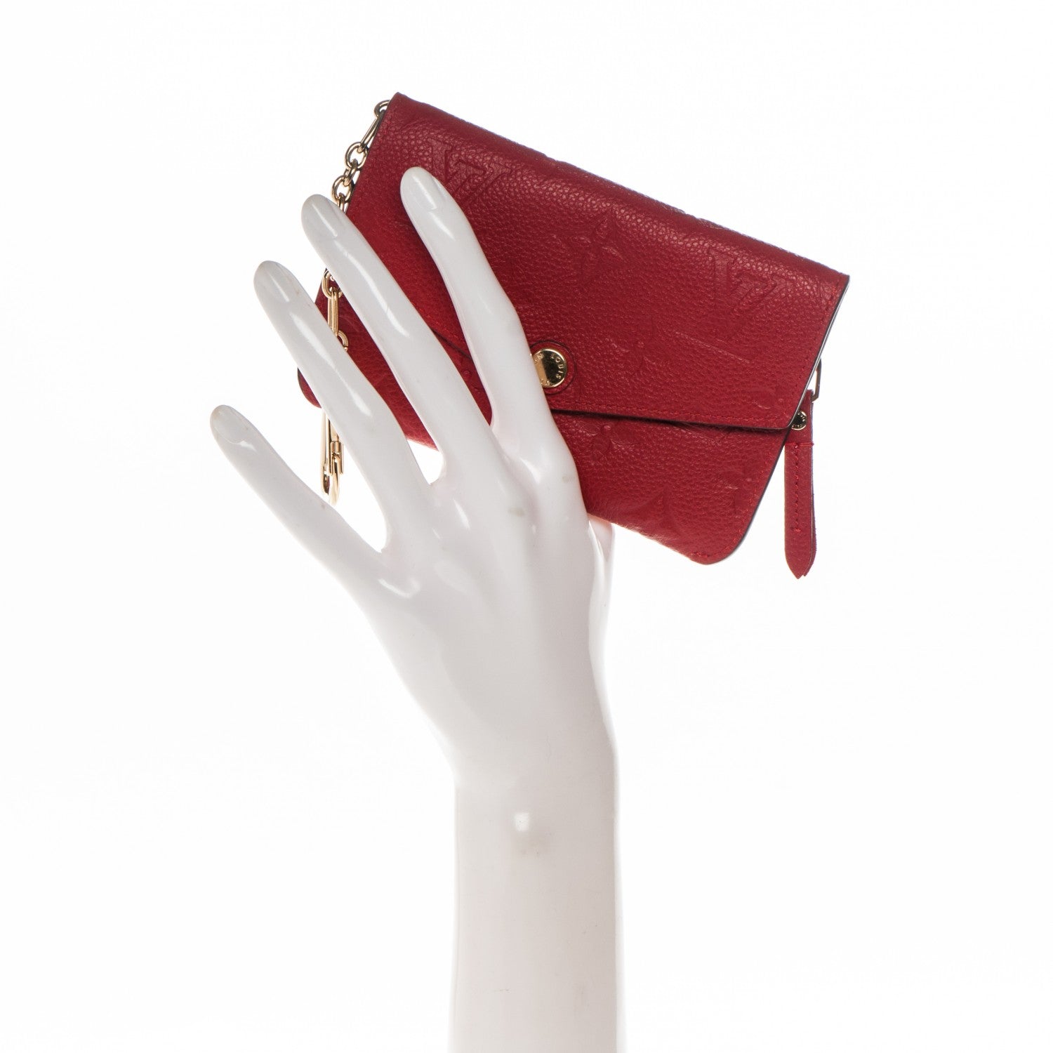 Louis Vuitton Empreinte Key Pouch Cherry 2 of 7