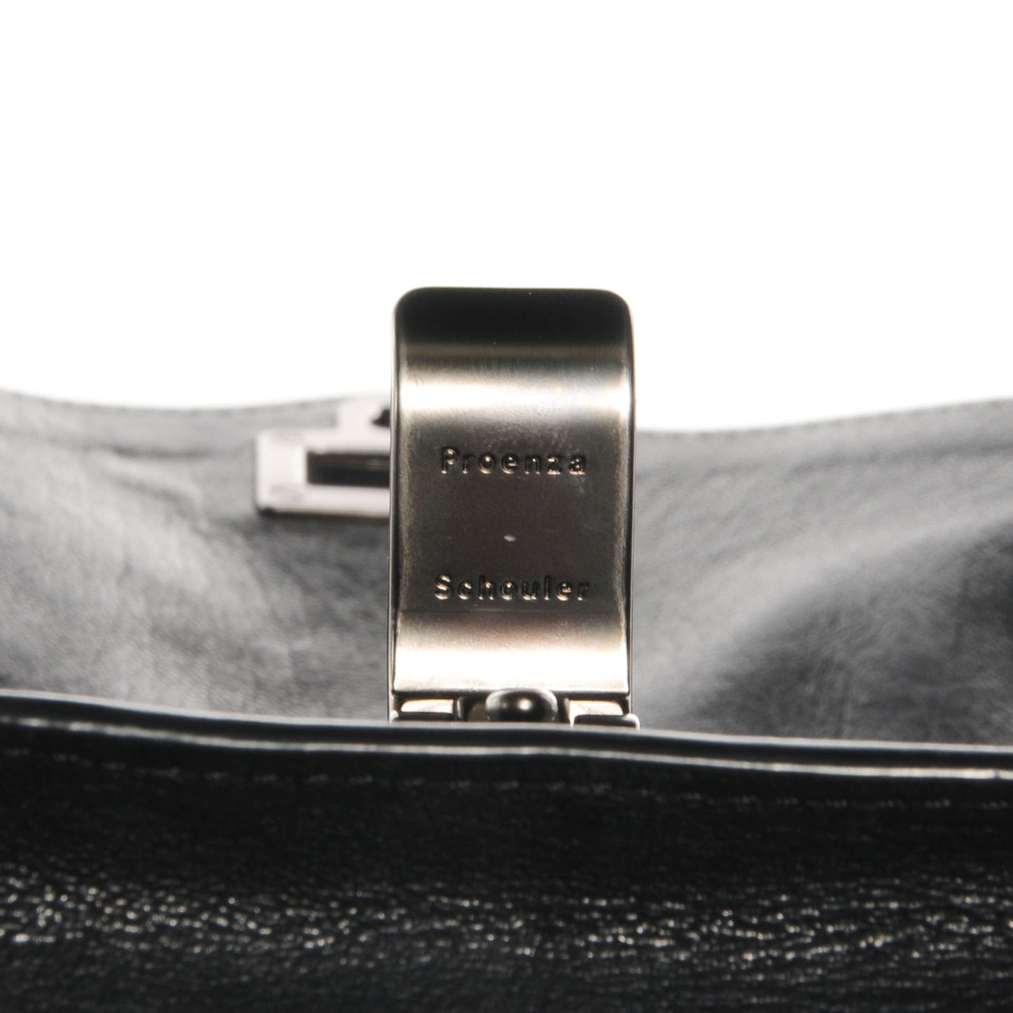 Lambskin PS1 Medium Satchel Black