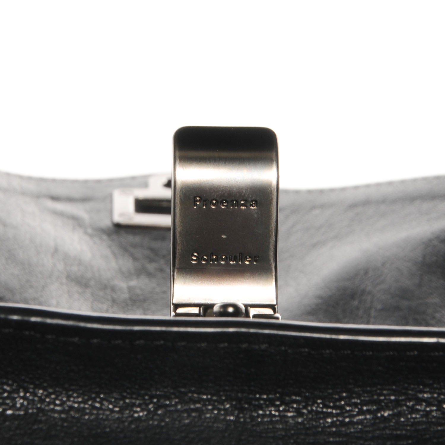 Proenza Schouler Lambskin PS1 Medium Satchel Black 8 of 15