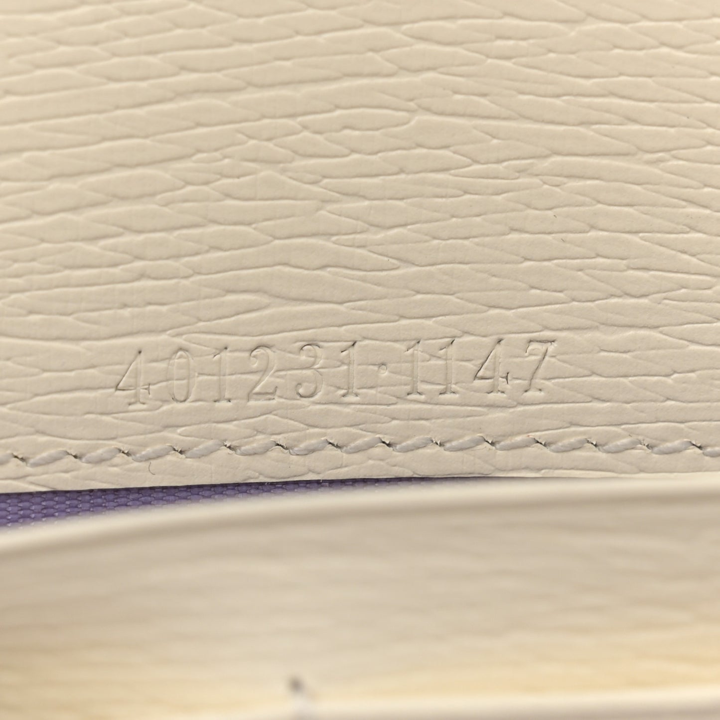 X KEN SCOTT New Shangai Calfskin Jardin D'Avril Floral Print Mini Dionysus Chain Wallet Ivory Pink