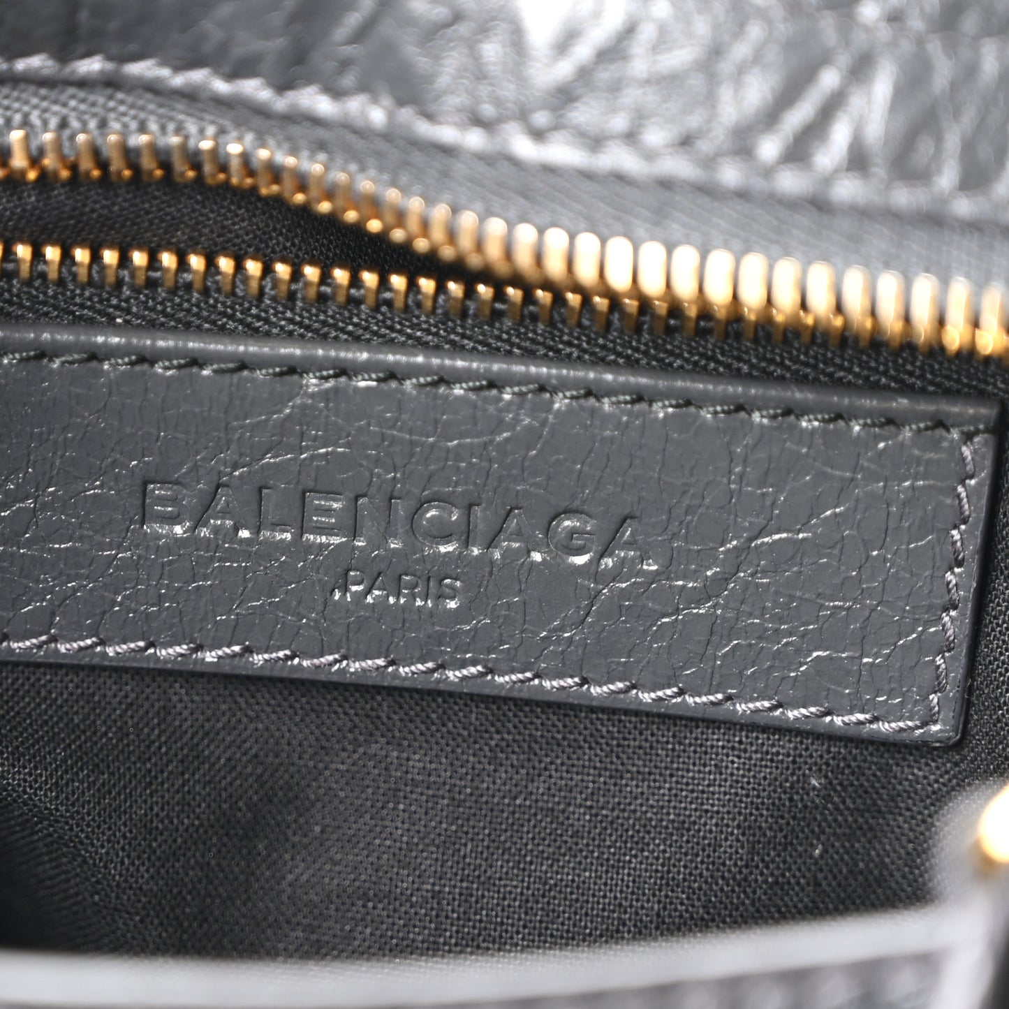 Agneau Giant 12 Gold Hardware City Anthracite