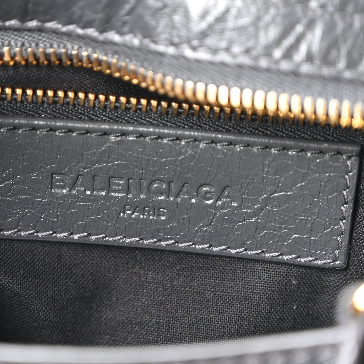 Balenciaga Agneau Giant 12 Gold Hardware City Anthracite 7 of 11
