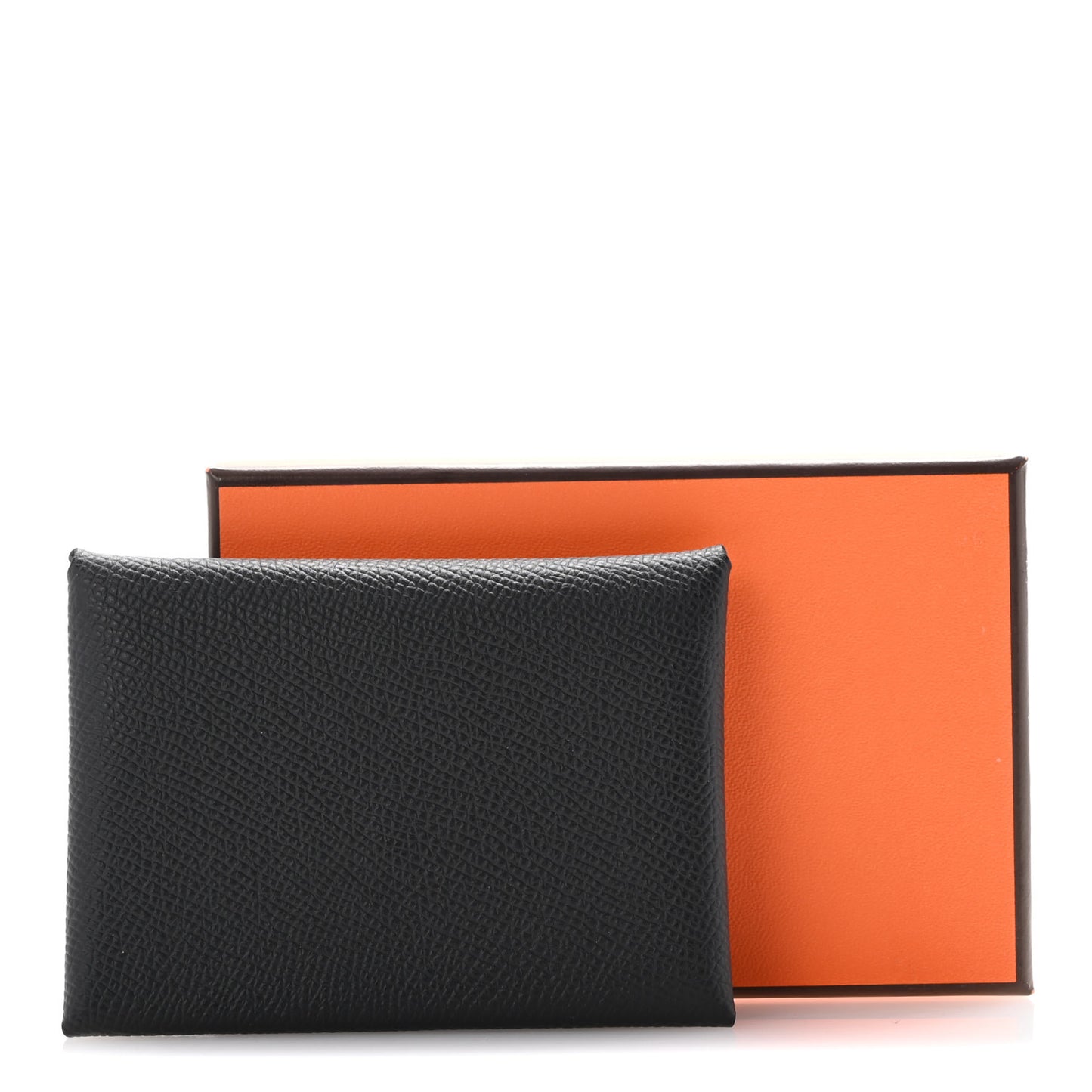 Epsom Calvi Duo Card Case Black