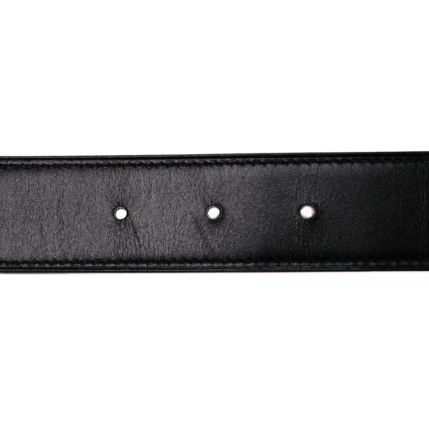 Hermes Box Togo 32mm H Belt 75 Black Gold 7 of 10
