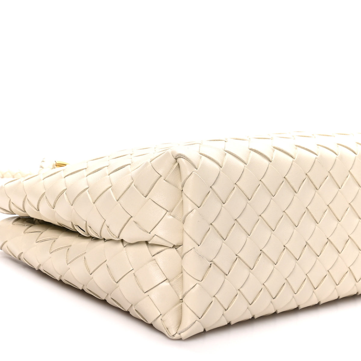 Bottega Veneta Nappa Intrecciato Small Andiamo Shoulder Bag Sea Salt 8 of 9
