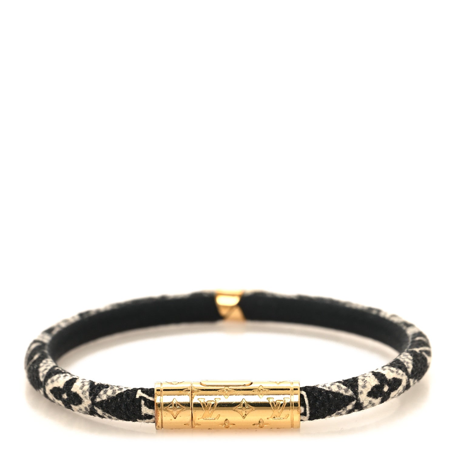 Louis Vuitton Since 1854 Monogram Daily Confidential Bracelet 17 Black 1 of 4