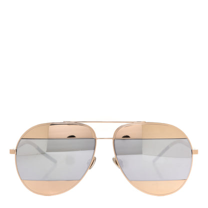 Christian Dior Split 1 Aviator Sunglasses Gold 2 of 7