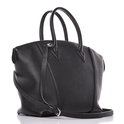 Louis Vuitton Veau Cachemire Soft Lockit PM Black 2 of 11