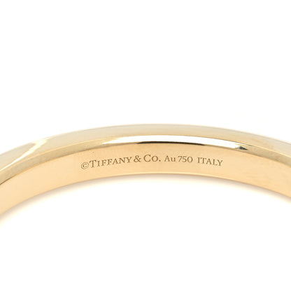 Tiffany 18K Yellow Gold Tiffany Lock Bangle Bracelet 5 of 5