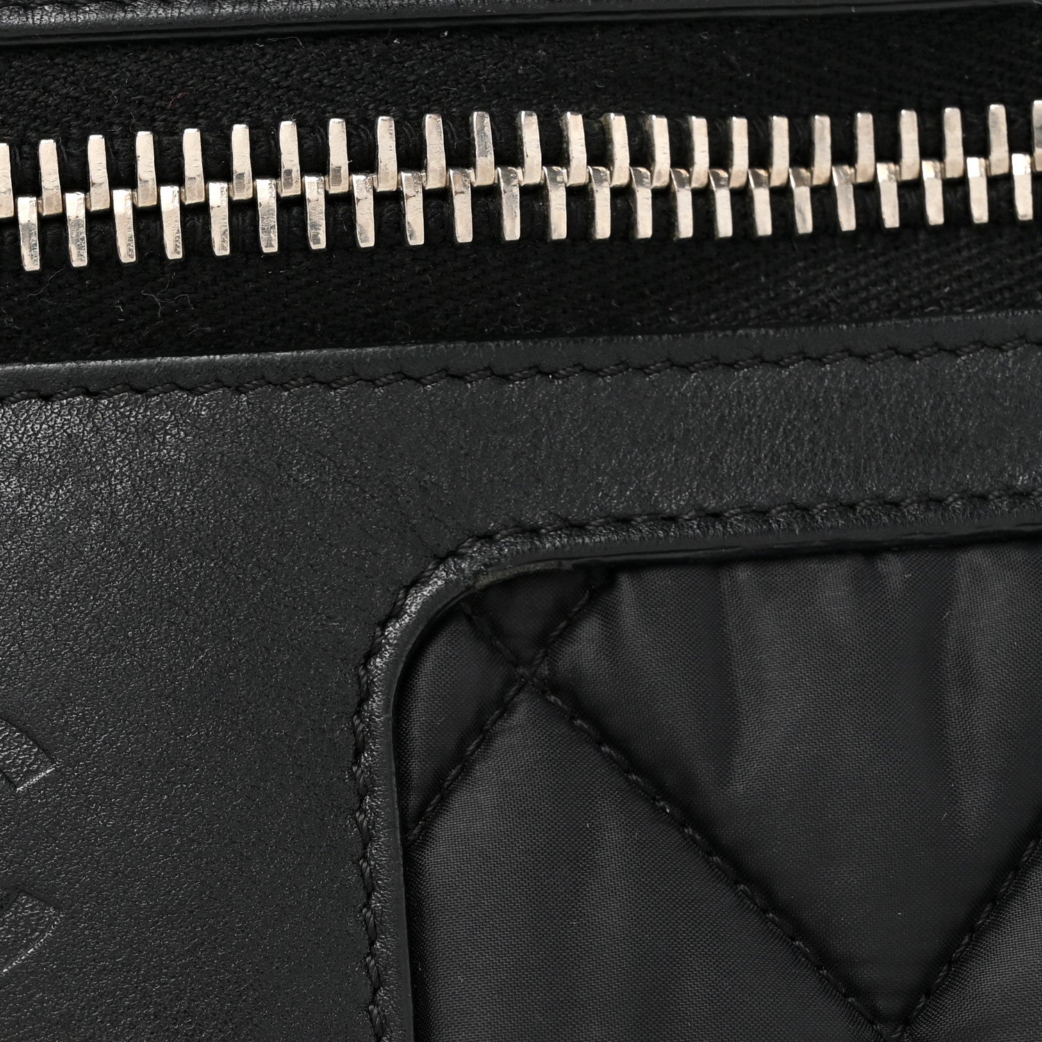 Chanel Nylon Quilted Large Coco Cocoon Tote Black 15 of 15