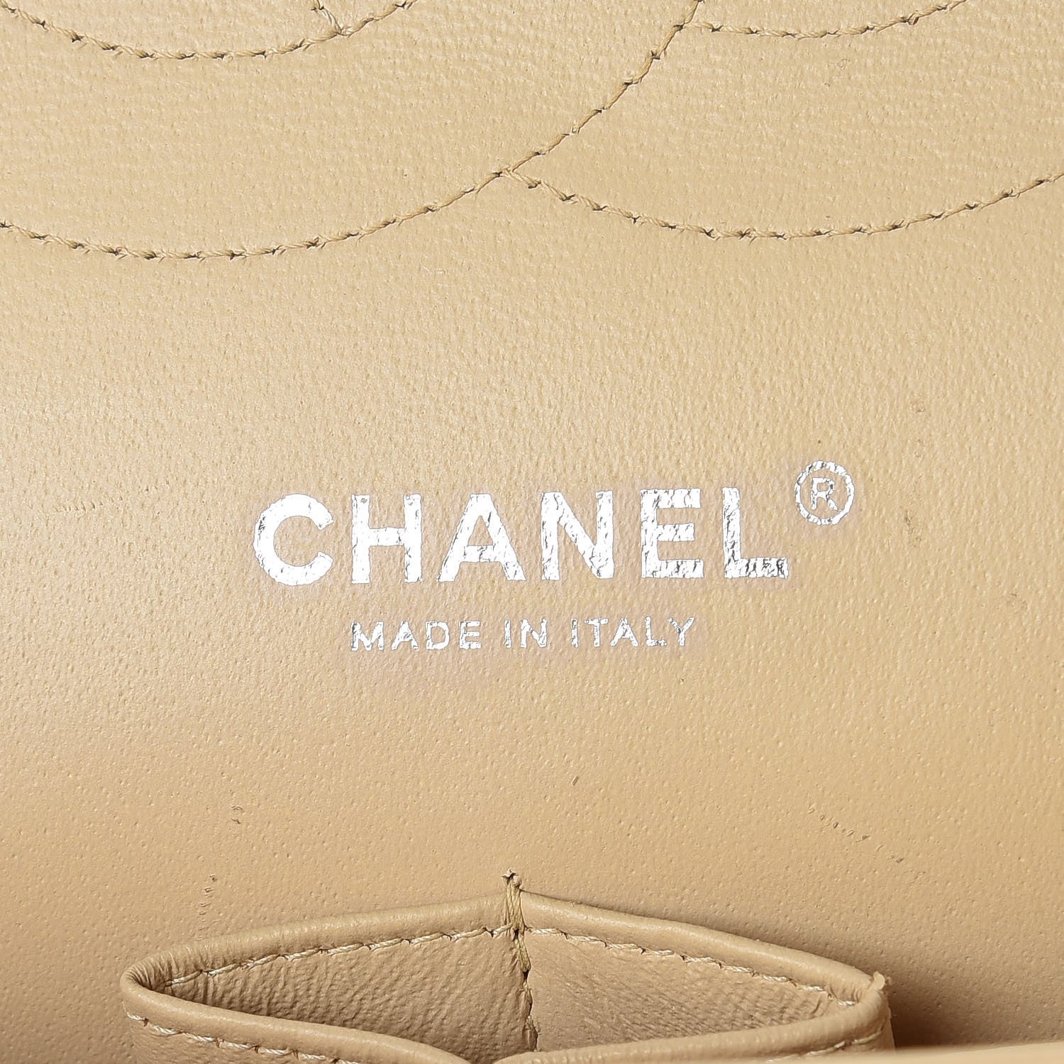 Chanel Caviar Quilted Jumbo Double Flap Beige Clair 9 of 14