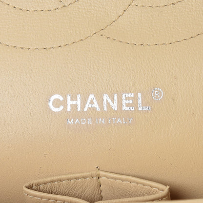 Chanel Caviar Quilted Jumbo Double Flap Beige Clair 9 of 14