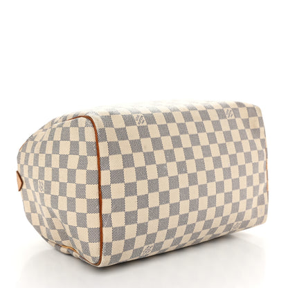 Louis Vuitton Damier Azur Speedy 30 4 of 13