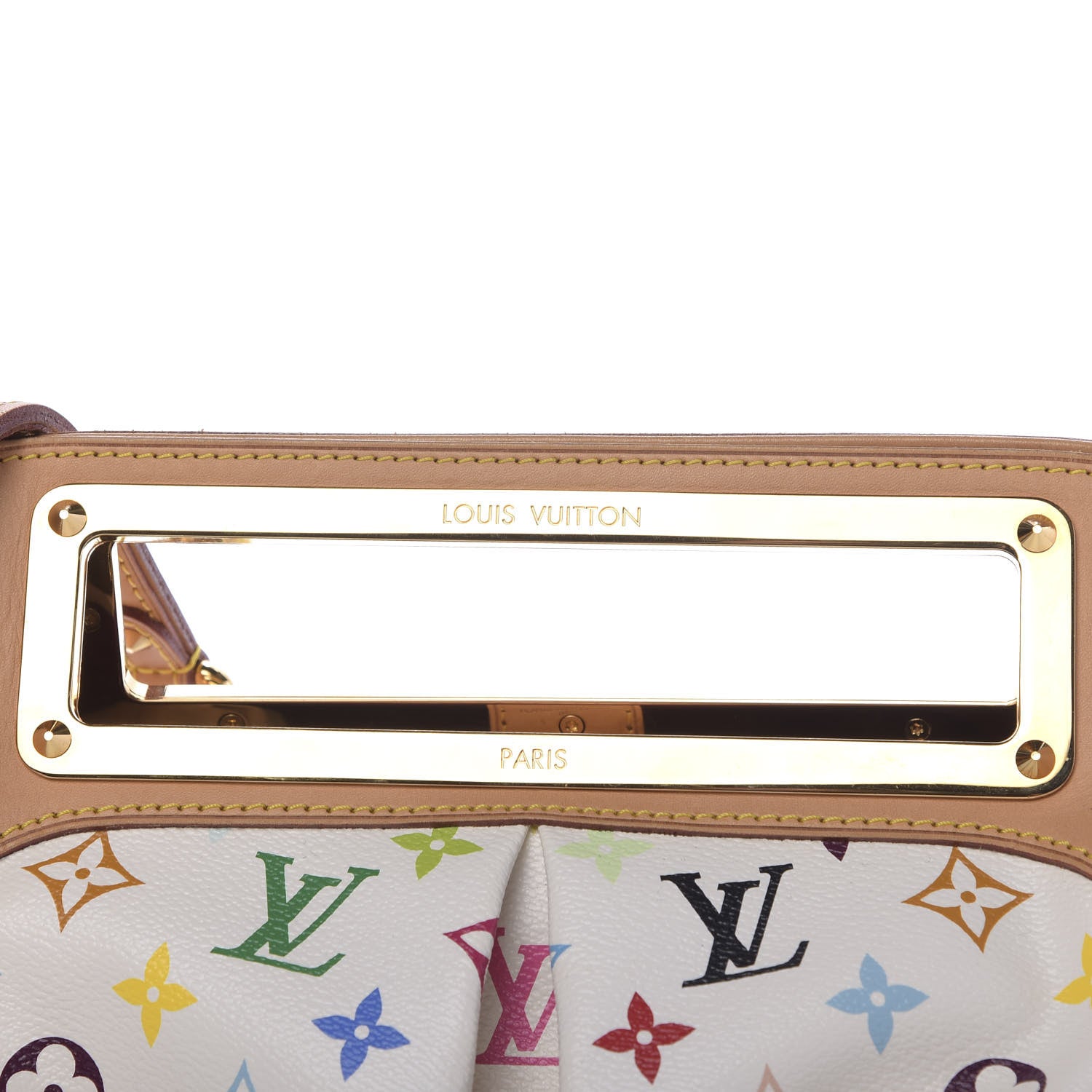 Louis Vuitton Monogram Multicolor Judy GM White 9 of 10