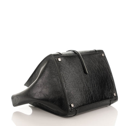 Celine Shiny Goatskin Medium Phantom Luggage Black 4 of 7