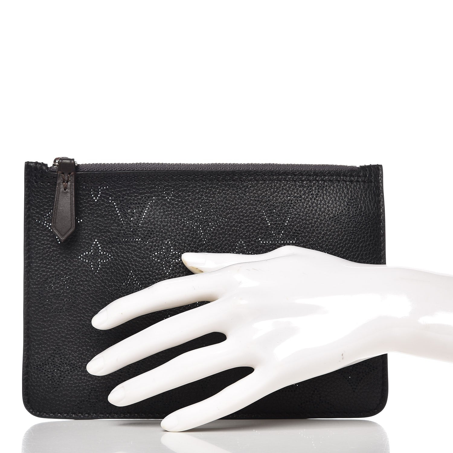 Louis Vuitton Mahina Pochette Black 2 of 6