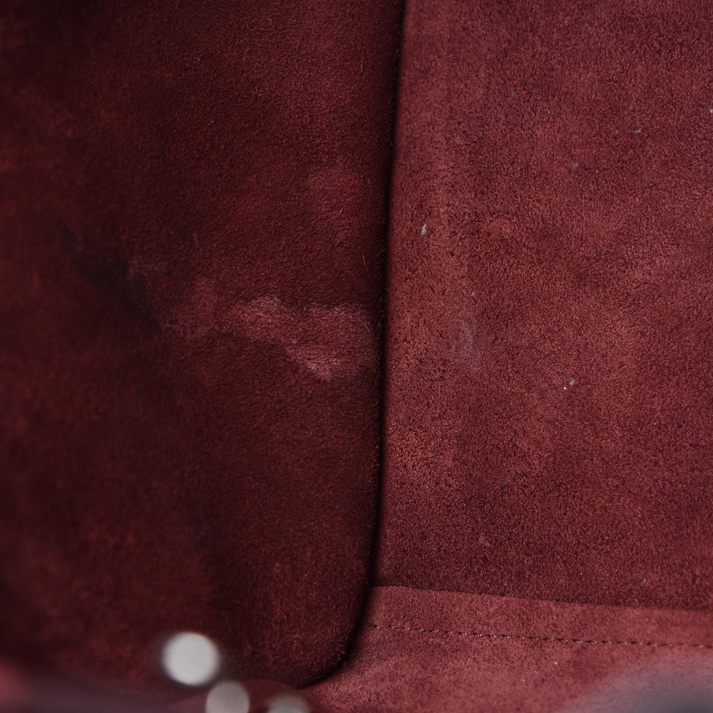 Supple Grained Calfskin Small Big Bag Wine