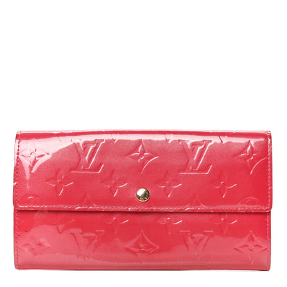 Louis Vuitton Vernis Sarah Wallet Framboise 1 of 6