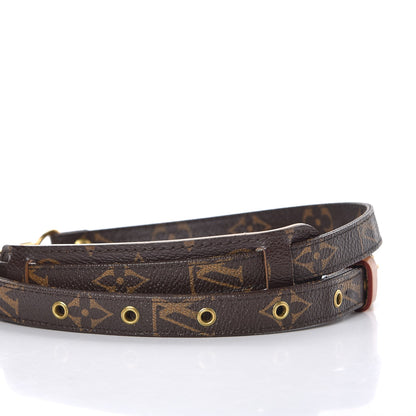 Louis Vuitton Monogram 16mm Adjustable Shoulder Strap 2 of 5