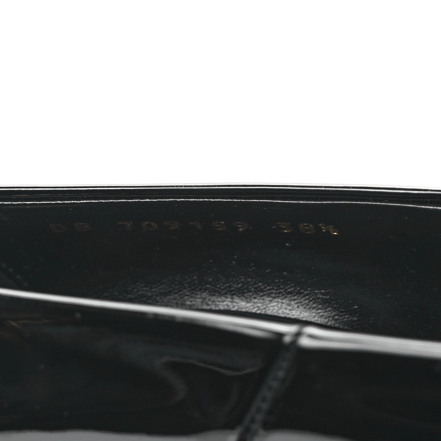 Saint Laurent Patent Calfskin Kayla 110 Pumps 38.5 Black 8 of 9