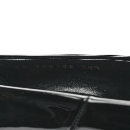 Saint Laurent Patent Calfskin Kayla 110 Pumps 38.5 Black 8 of 9