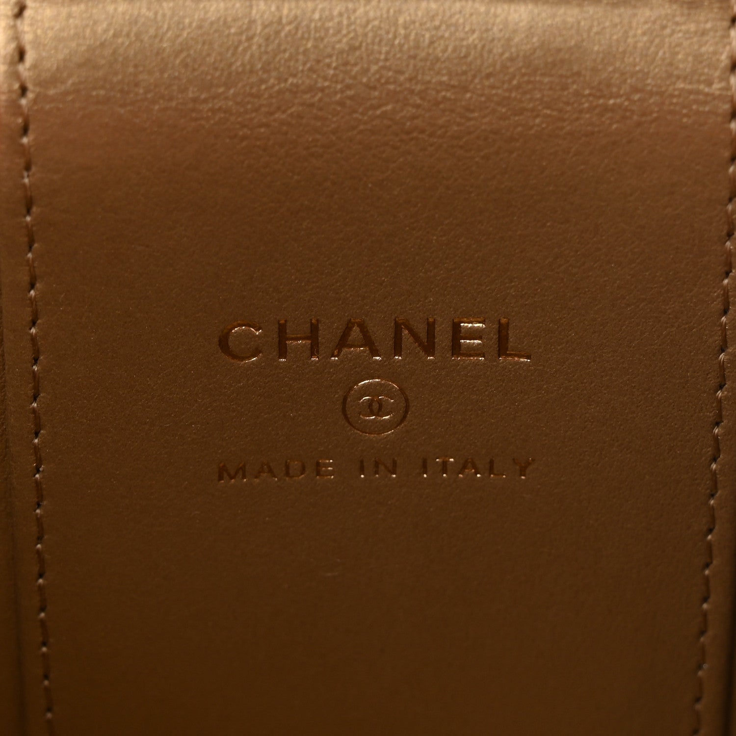 Chanel Patent Quilted Pearl Crush Mini Vanity Case With Chain Neon Pink 6 of 11