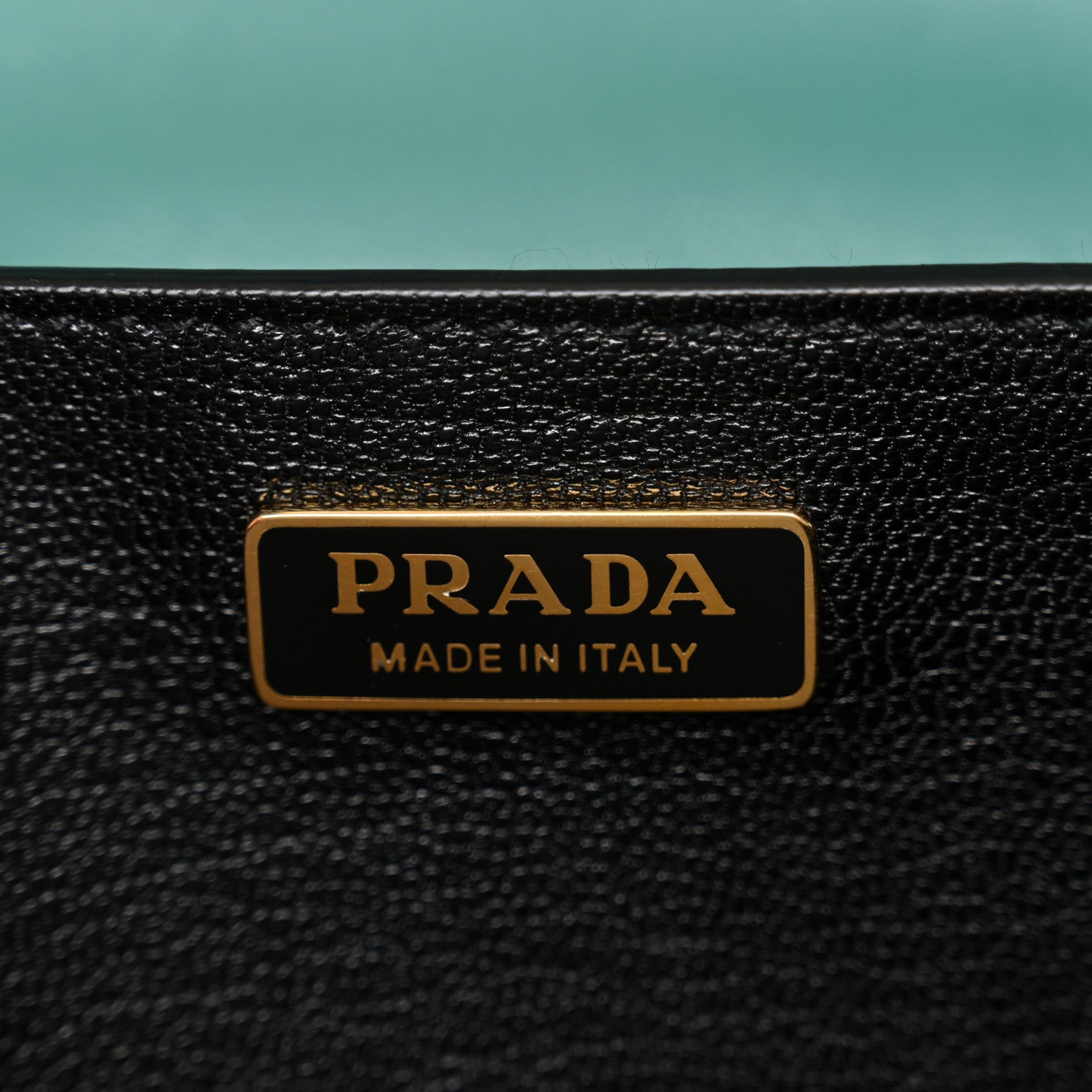 Prada City Calf Saffiano Cahier Bag Biliardo Black 6 of 10