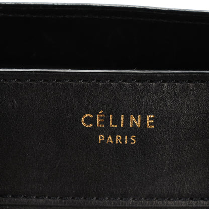 Celine Smooth Calfskin Micro Luggage Black 6 of 10