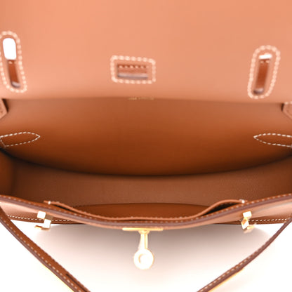 Hermes Swift Zigzag Mini Jypsiere Gold White 5 of 11