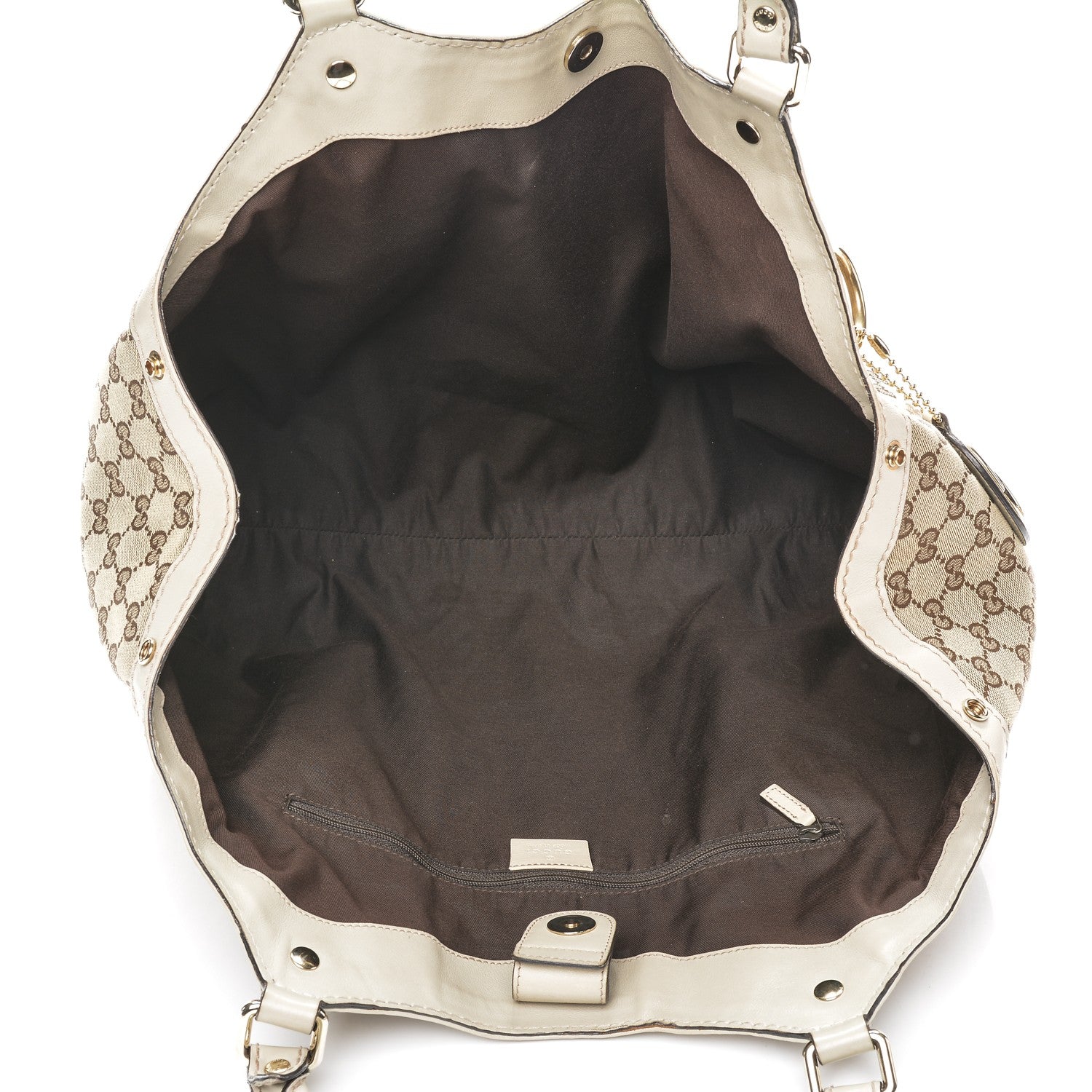 Gucci Monogram Large Sukey Tote Off White 5 of 7