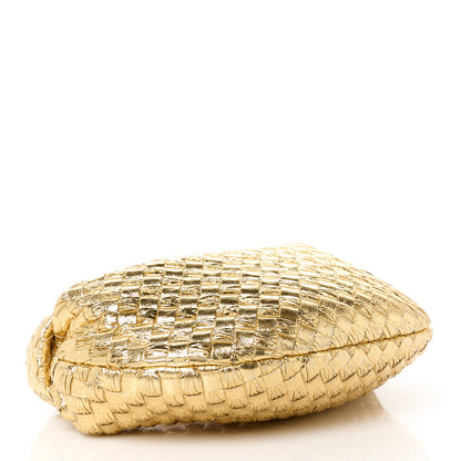 Bottega Veneta Metallic Nappa Intrecciato Mini Jodie Gold 4 of 11