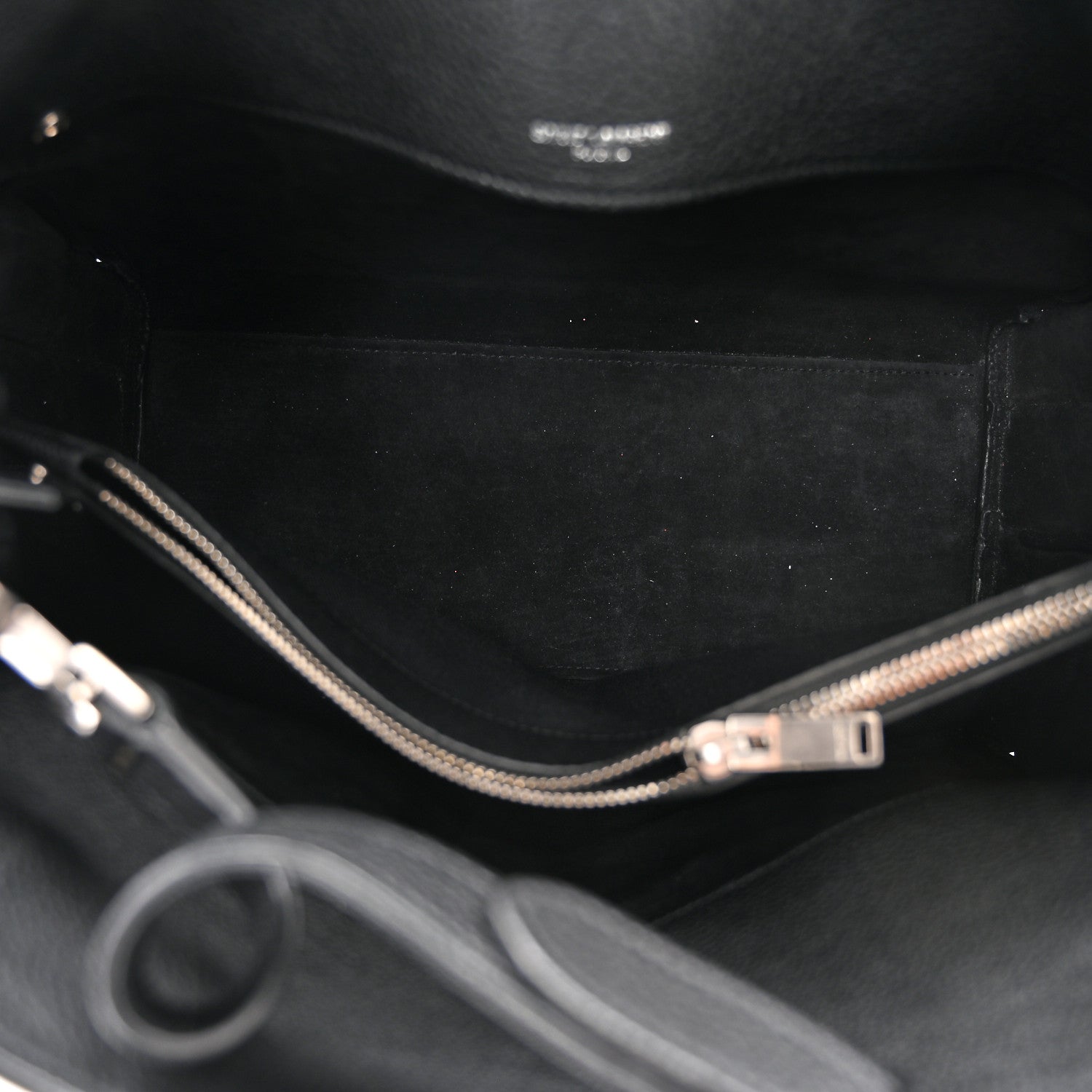 Saint Laurent Grained Calfskin Small Supple Sac De Jour Black 6 of 11