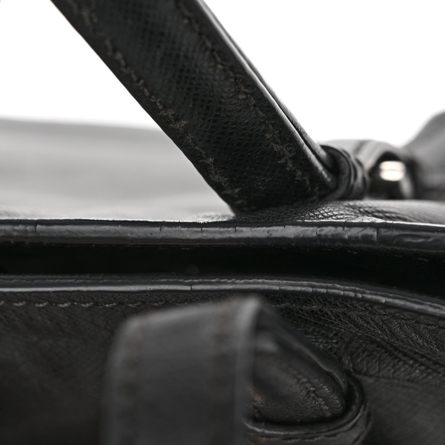 Saffiano Soft Tote Black