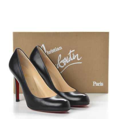 Christian Louboutin Kid Simple 100 Pumps 36.5 Black 8 of 9