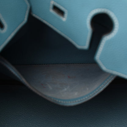 Hermes Togo Birkin 35 Blue Jean 11 of 13