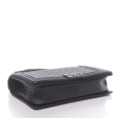 Chanel Caviar Quilted New Medium Boy Flap Black 4 of 11