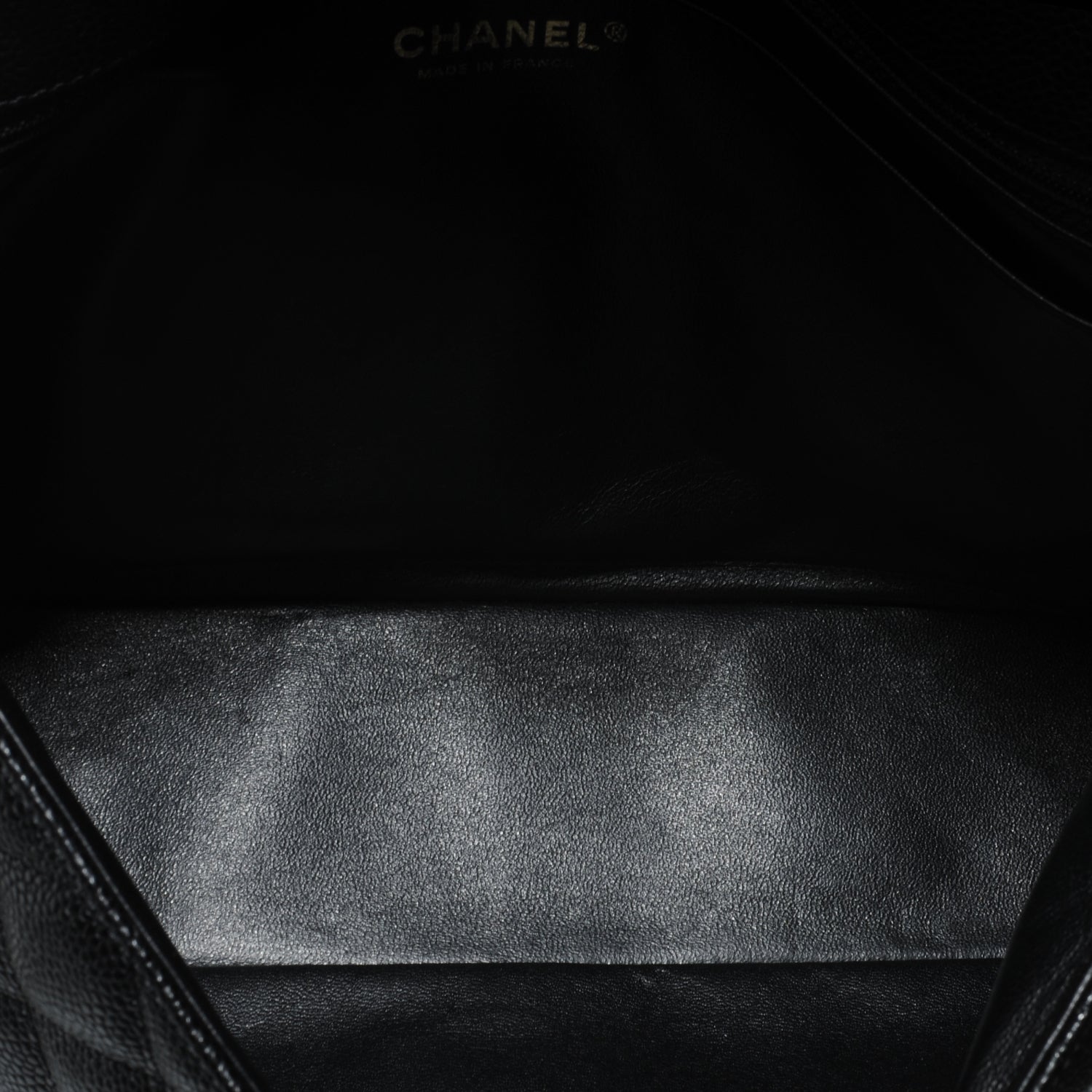 Chanel Caviar Jumbo Single Flap Black 6 of 8