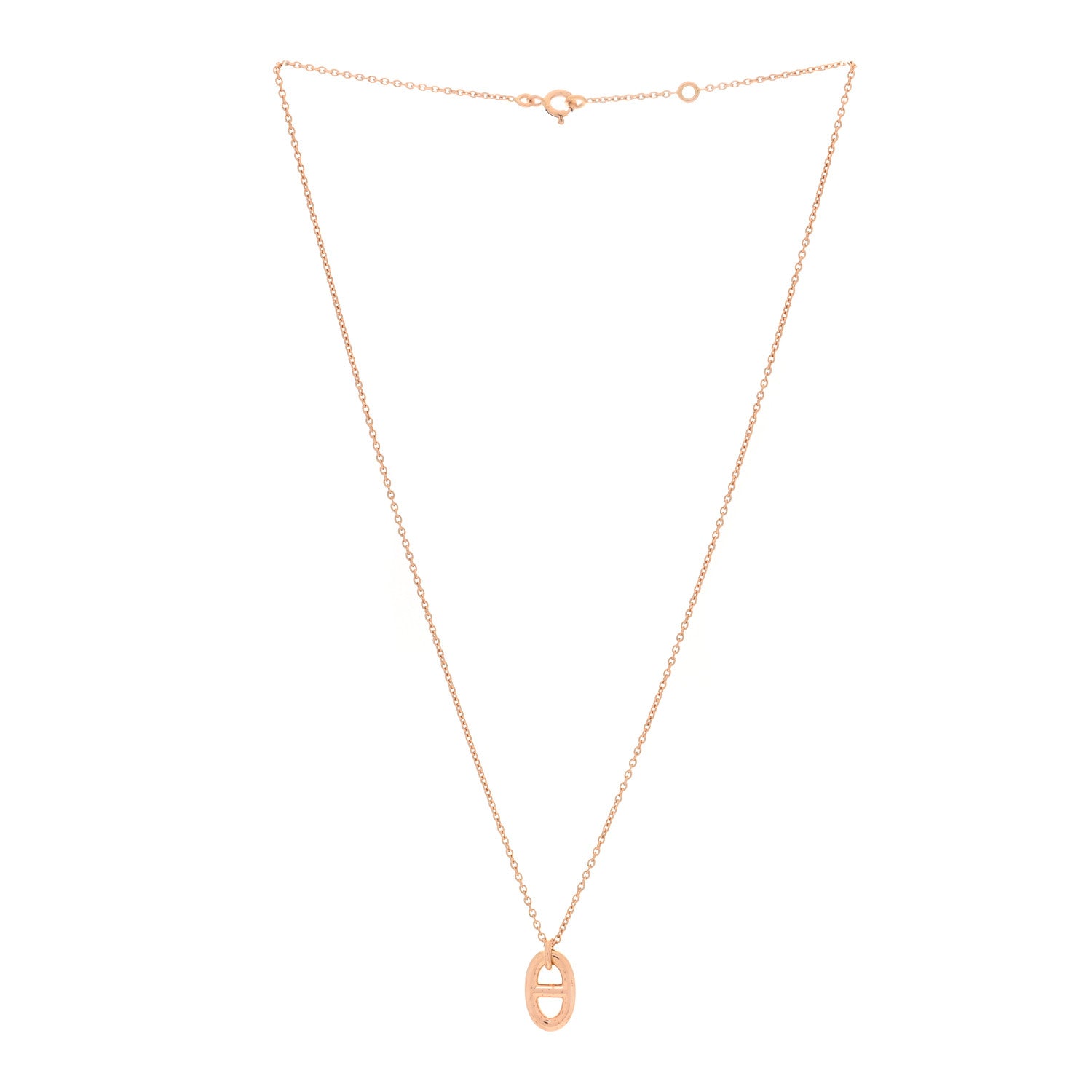 Hermes 18K Rose Gold PM Farandole Pendant Necklace 3 of 6