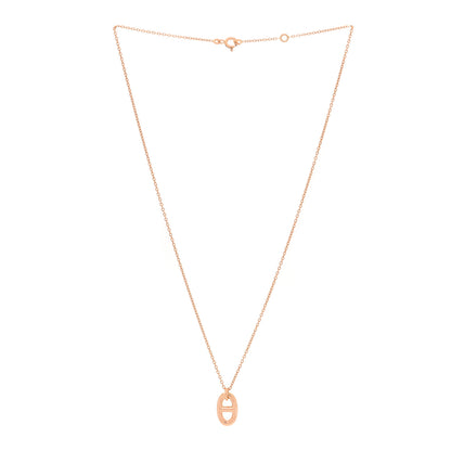 Hermes 18K Rose Gold PM Farandole Pendant Necklace 3 of 6