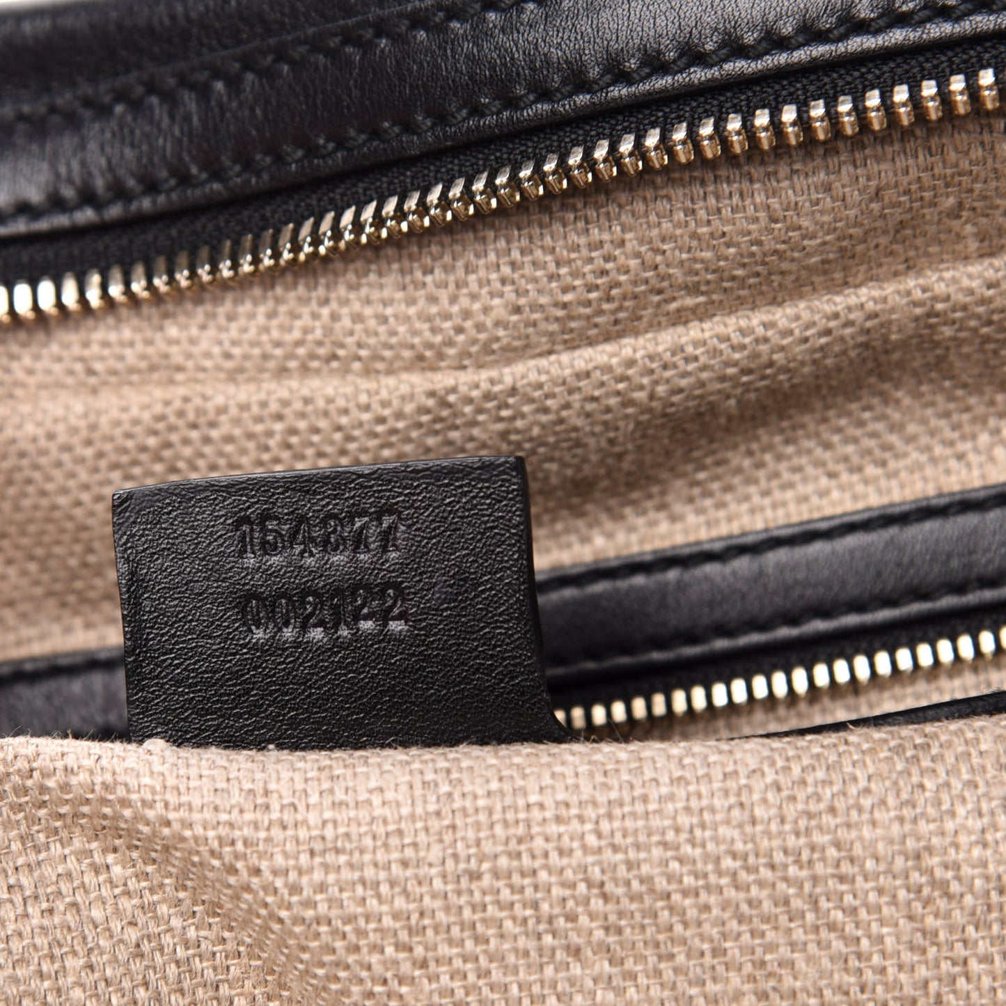 Calfskin Bamboo Boston Black