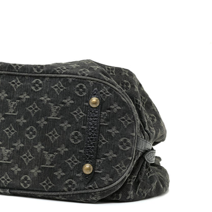 Louis Vuitton Denim Mahina XL Black 6 of 14