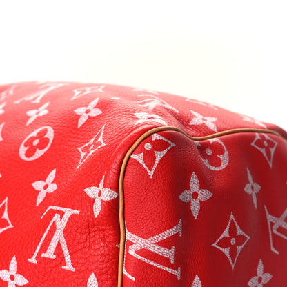 Louis Vuitton Calfskin Monogram Speedy P9 Bandouliere 50 Red 13 of 13