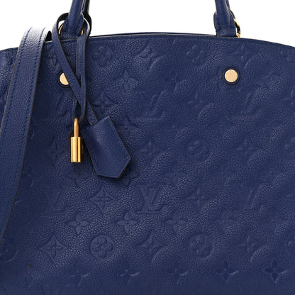 Louis Vuitton LOUIS VUITTON Empreinte Montaigne MM Iris 8 of 10