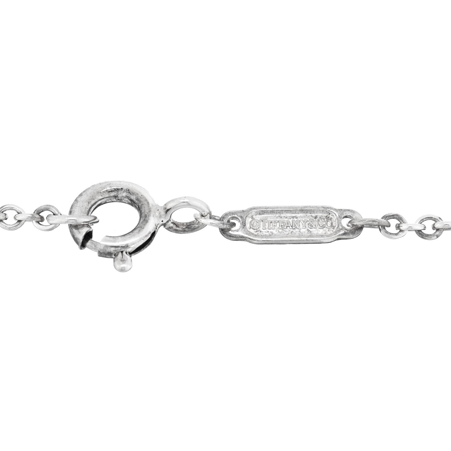 Tiffany Sterling Silver Rubedo 1837 Interlocking Bracelet 3 of 4