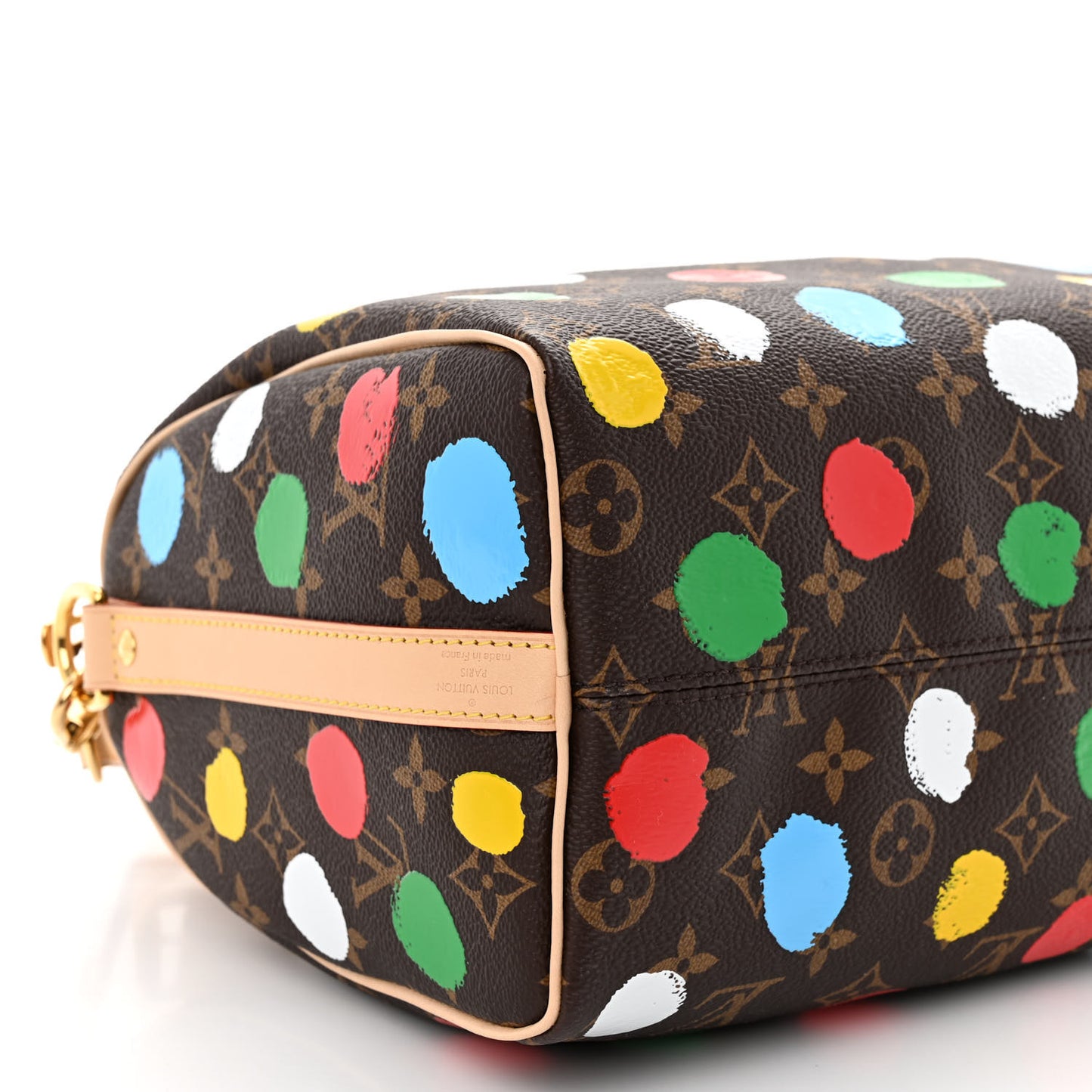 LV X YK Monogram Speedy Bandouliere 25 Multicolor