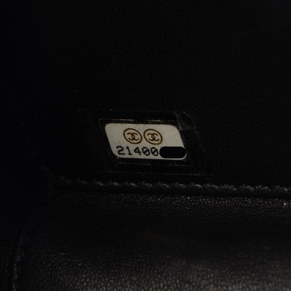 Chanel Plexiglass Compact Box Clutch Black 7 of 8