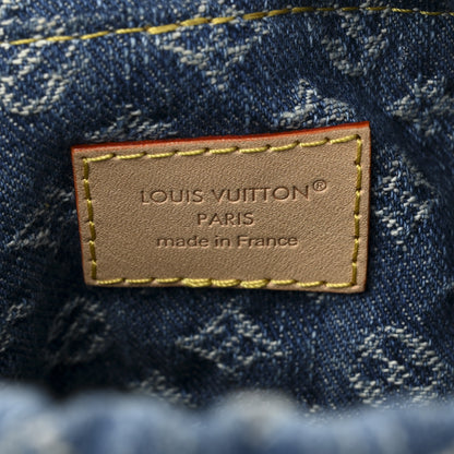 Louis Vuitton Monogram Denim Nano Noe Blue 6 of 9