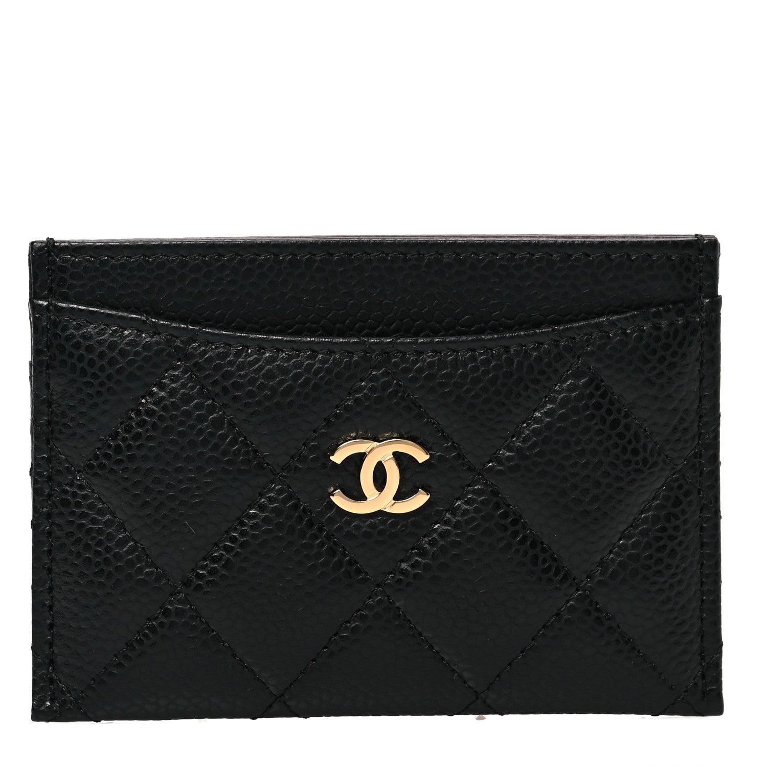 Chanel Caviar Quilted Card Holder Black 1 of 9