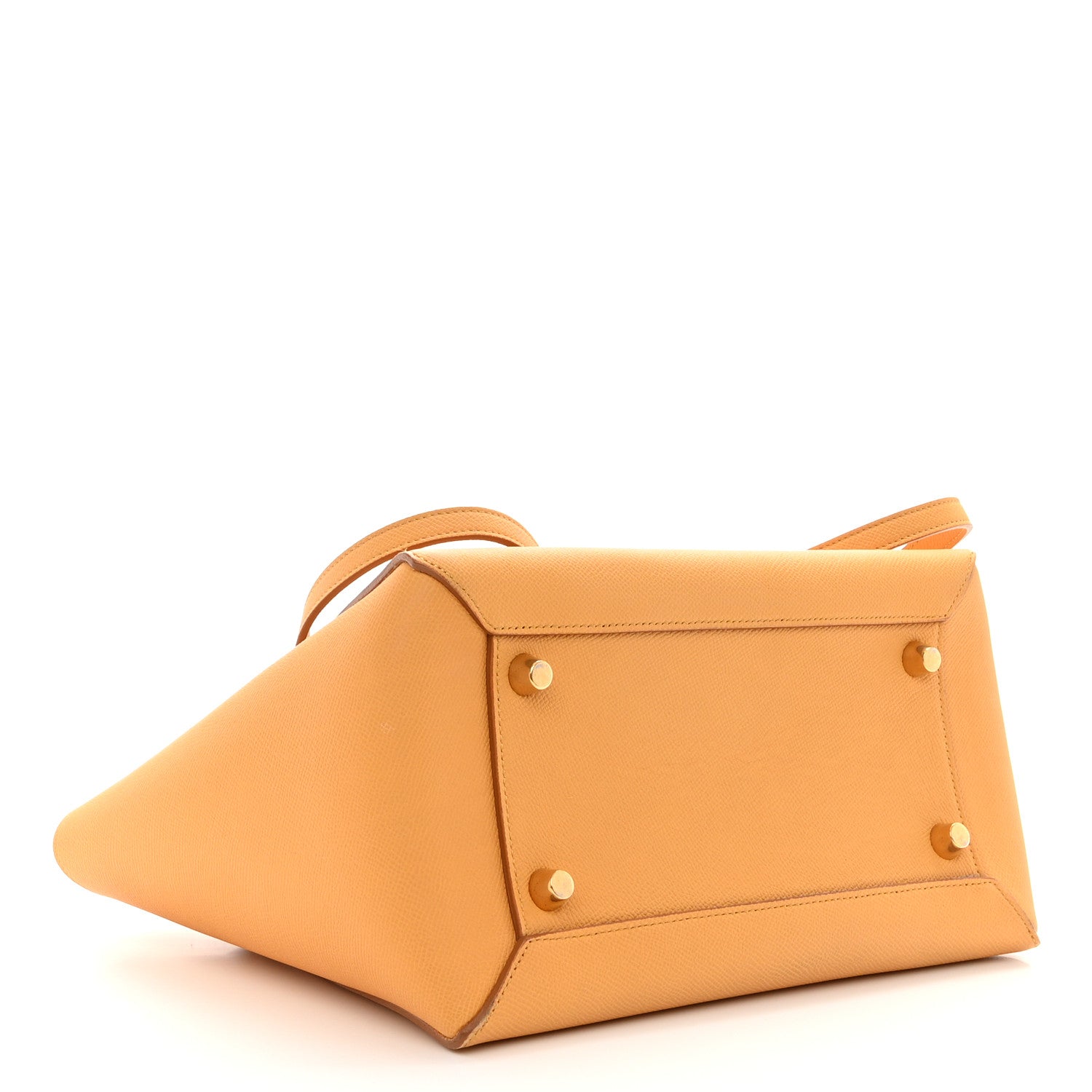 Celine Grained Calfskin Mini Belt Bag Amber 4 of 13