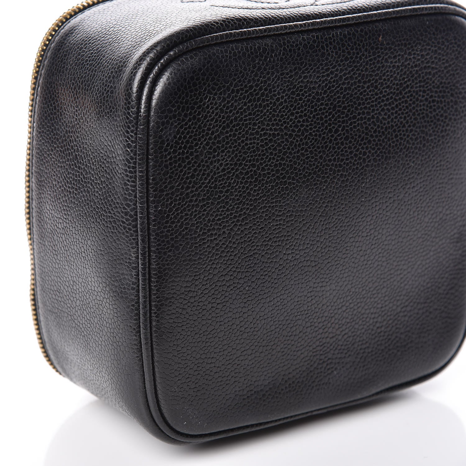 Chanel Caviar CC Vanity Cosmetic Case Black 10 of 11